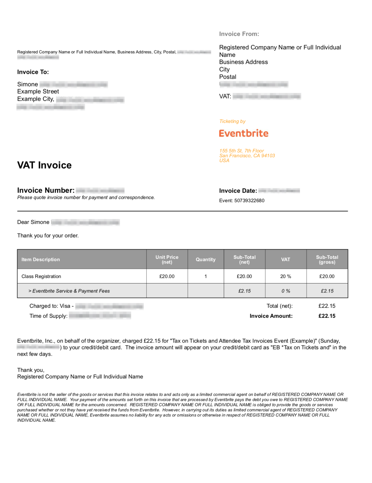 How to get a tax invoice for your order | Eventbrite Help ...