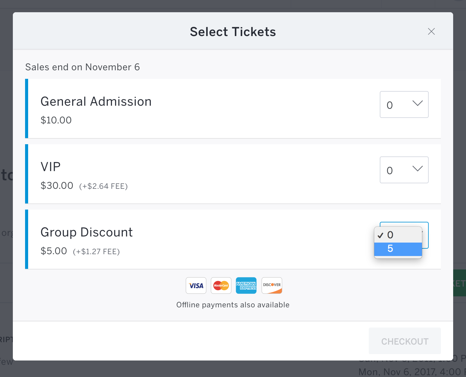 How to set up group discount ticket types | Eventbrite ...
