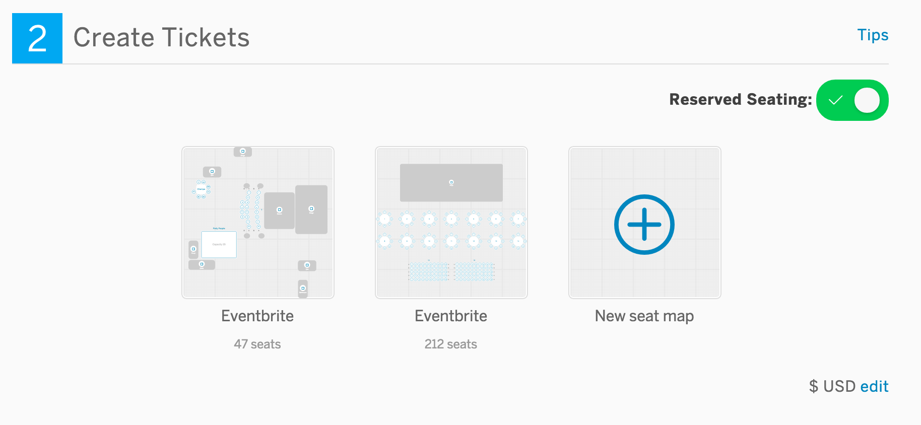 Five Points Seating Chart