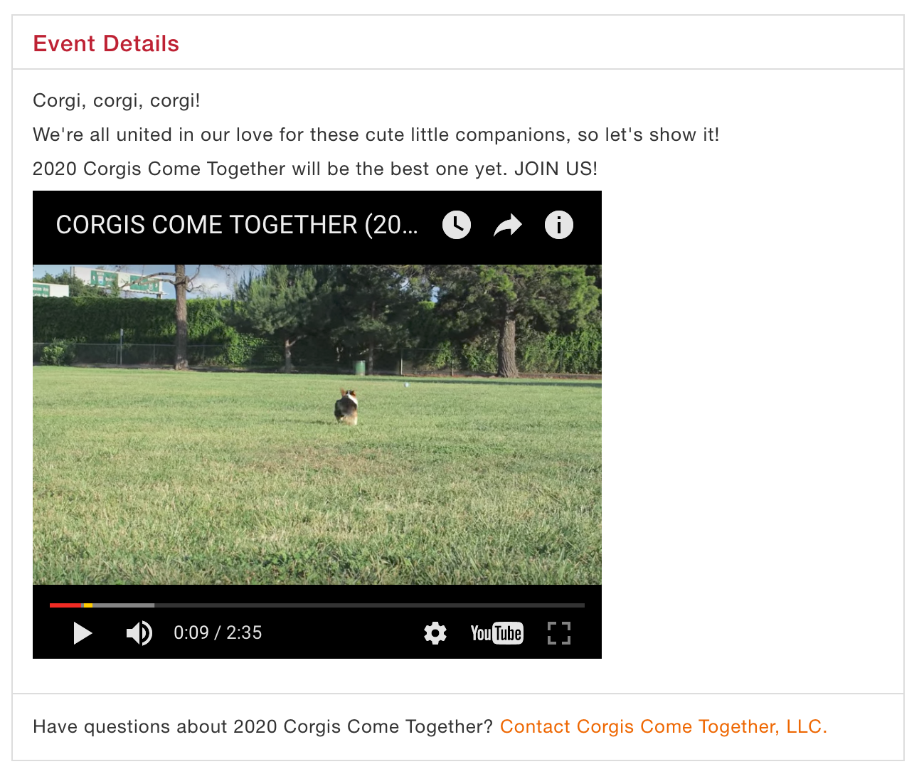 VIDEO LISTING video listing: