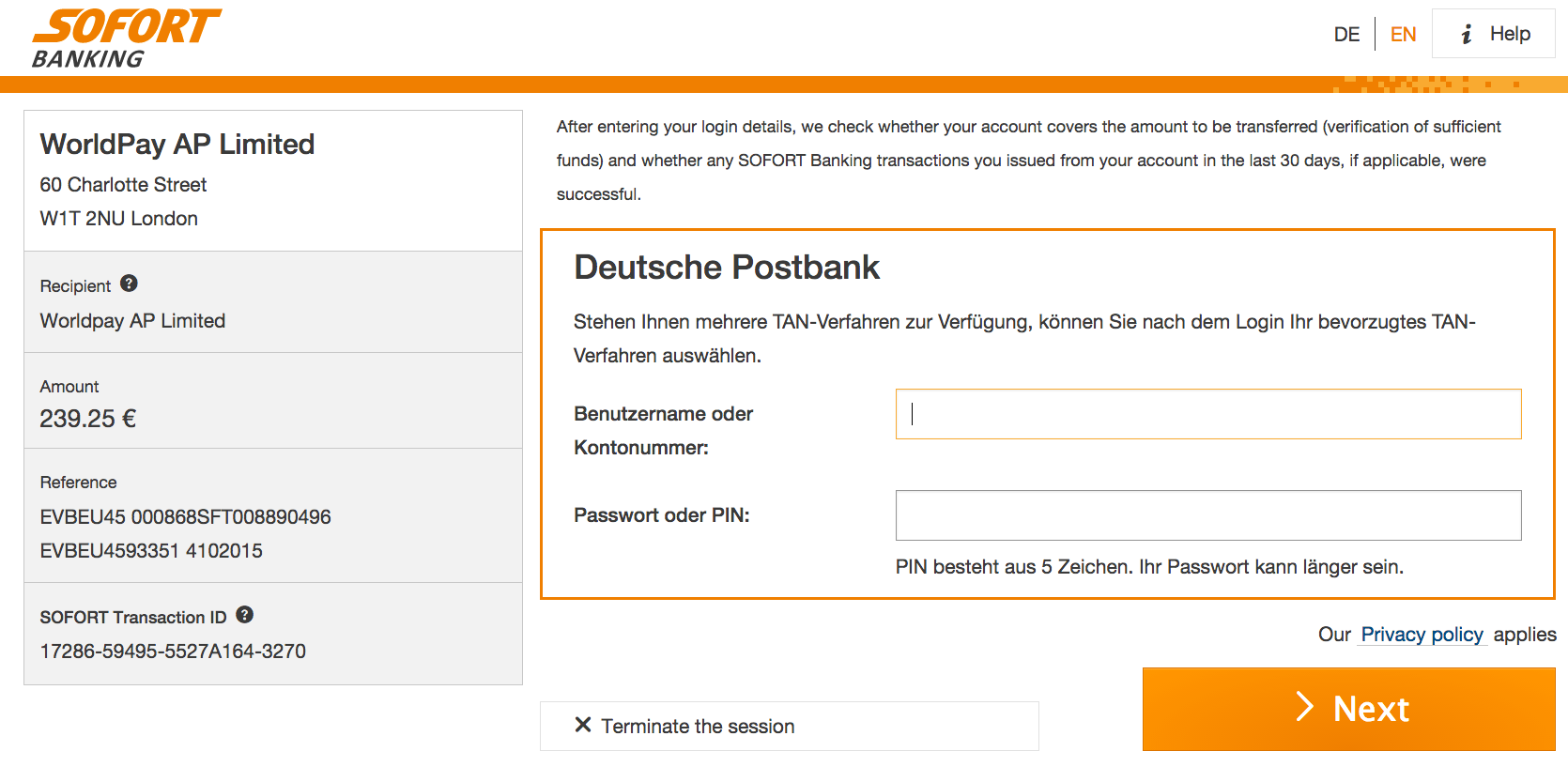 How To Buy Eventbrite Tickets With Sofort Banking Eventbrite Help Centre