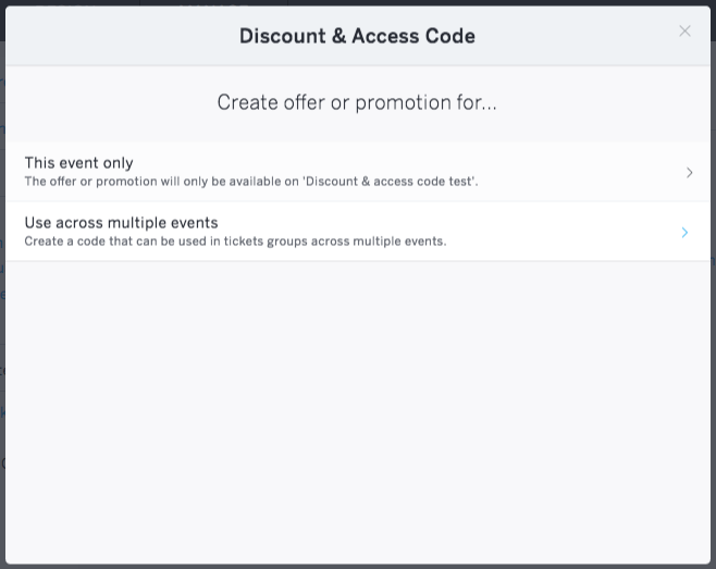 How to set up discount codes for an event Eventbrite Help Center