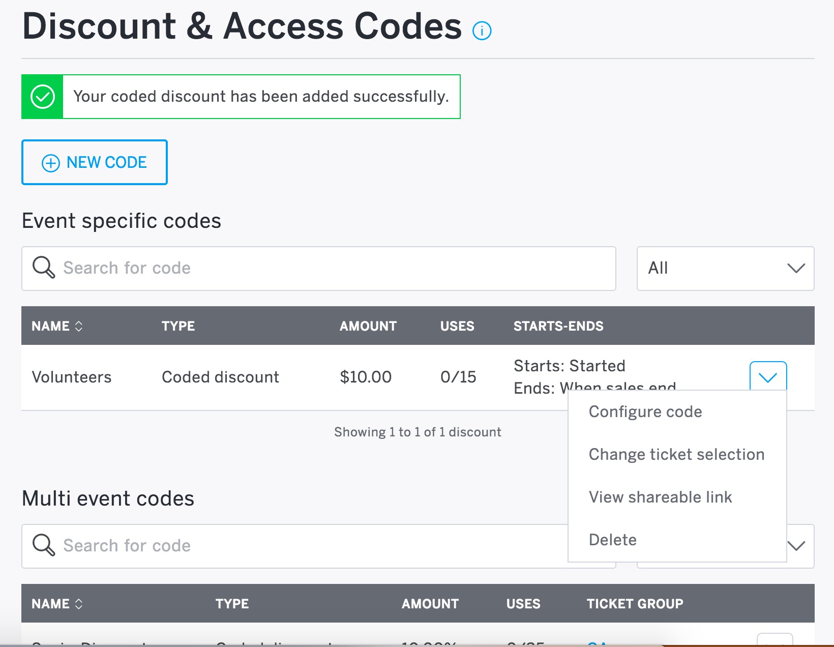 Roblox All Events List How To Set Up Discount Codes For An Event Eventbrite Help Center