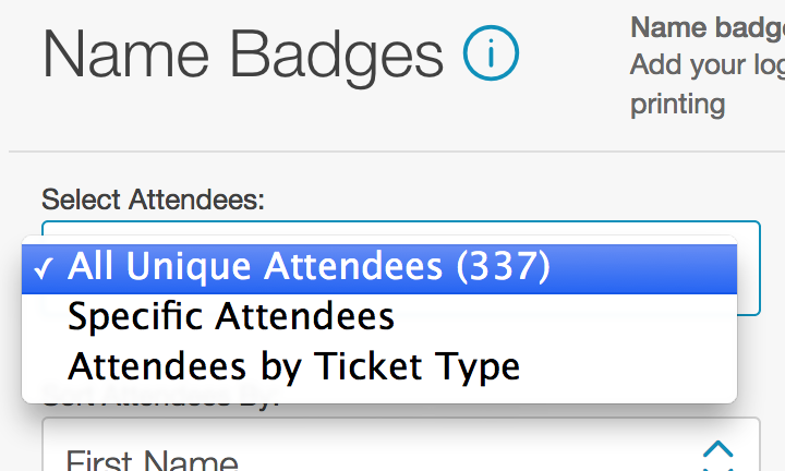How To Print Attendee Name Badges Eventbrite Help Center