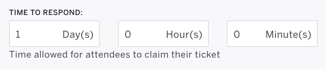 How to set up an event waitlist Eventbrite Help Center