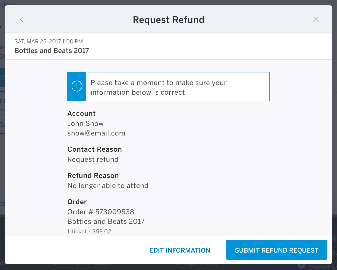 How to request a refund for an order purchased with PayPal ...